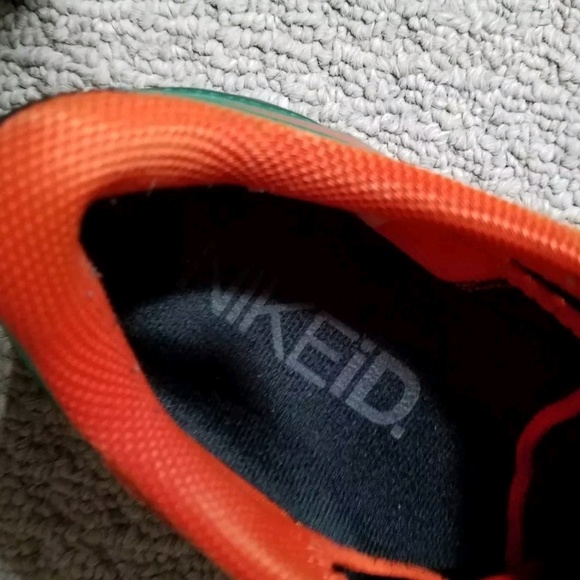 Nike ID FREE TR Green Orange Custom U Of M 10.5 - Picture 7 of 7